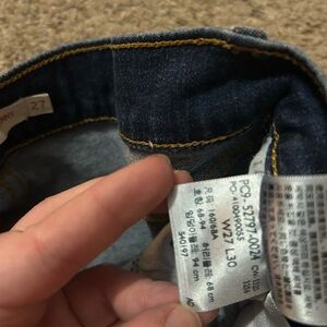 Levi's Women's Dark Blue Skinny Jeans